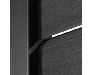 Kit clôture persienne lame composite coextrudée sur platine | Easy Clôture