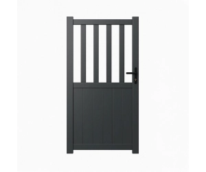 Portillon aluminium semi ajouré | Easy Clôture