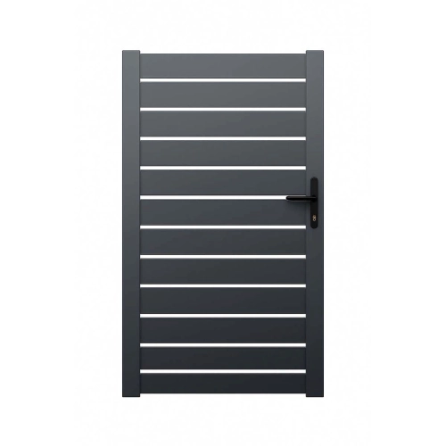 Portillon aluminium ajouré | Easy Clôture