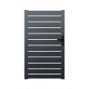 Portillon aluminium ajouré | Easy Clôture