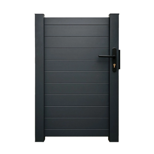 Portillon aluminium plein XL | Easy Clôture