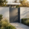 Portillon aluminium plein XL | Easy Clôture