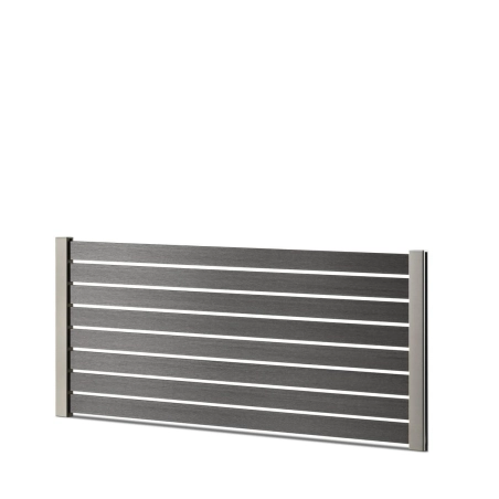 Kit clôture ajourée lame composite coextrudée à sceller | Easy Clôture