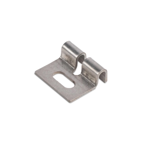 Fixation murale inox pour clôture rigide | Easy Clôture