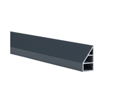 Lisse aluminium pour clôture persienne