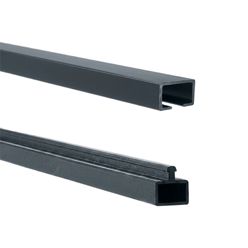 Lisses basse et haute aluminium pour clôture pleine | Easy Clôture