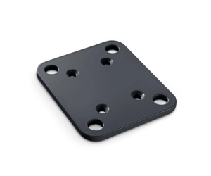 Platine 120x100 pour poteau aluminium 70x50 mm | Easy Clôture