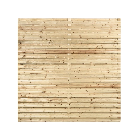 Panneau bois occultant réversible 180x180 cm | Easy Clôture