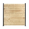 Panneau bois occultant réversible 180x180 cm | Easy Clôture