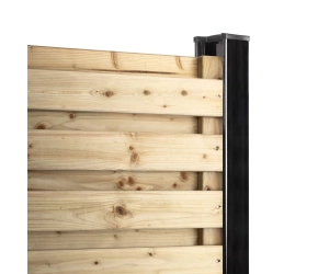 Panneau bois occultant réversible 180x180 cm | Easy Clôture
