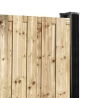 Panneau bois occultant réversible 180x180 cm | Easy Clôture