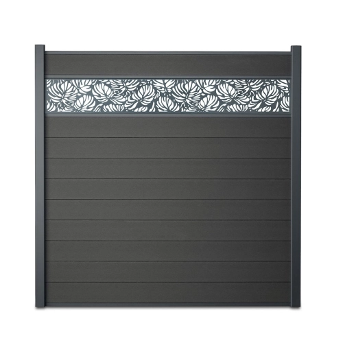 Kit clôture bois composite Tropical à sceller | Easy Clôture
