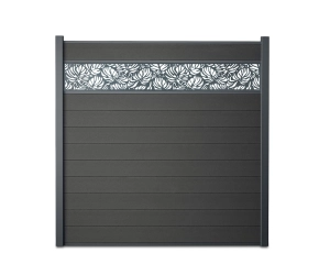 Kit clôture bois composite Tropical à sceller | Easy Clôture