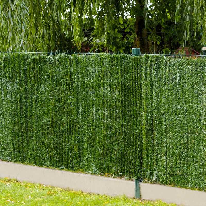 Haie artificielle pas cher - Aspect naturel