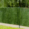 Occultation haie artificielle sur grillage