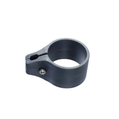Collier grillage rigide Ø 60mm gris