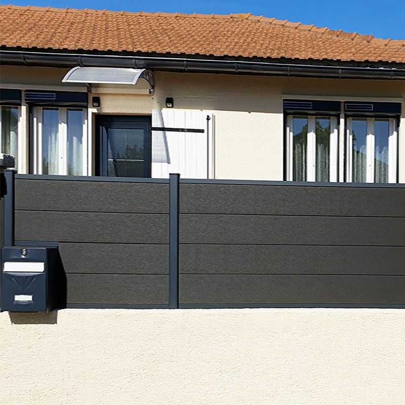 Kit clôture composite moderne et tendance