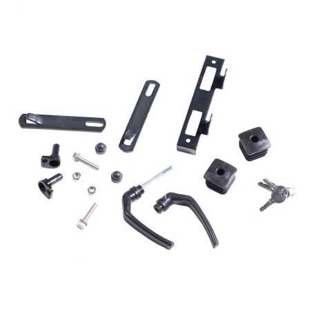 Accessoires pour portillon fer forgé noir Accessoires pour portillon fer forgé noir